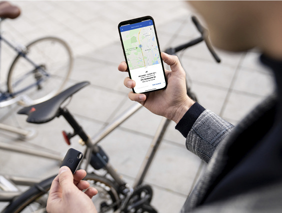 Clé Cycloop et application Monimoto