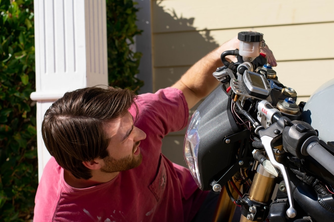 motorcycle alarm fitting