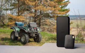 ATV with a GPS tracker 