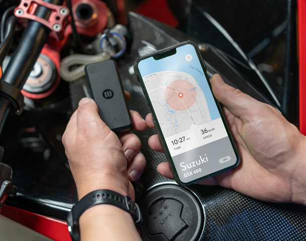 Dirt bike GPS tracker app