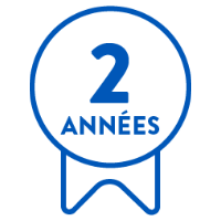 Garantie de 2 ans Garantie de 2 ans