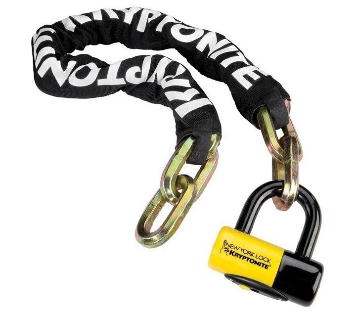 The Kryptonite New York Legend Chain 1515 - 10 Best Motorcycle Anti Theft Devices