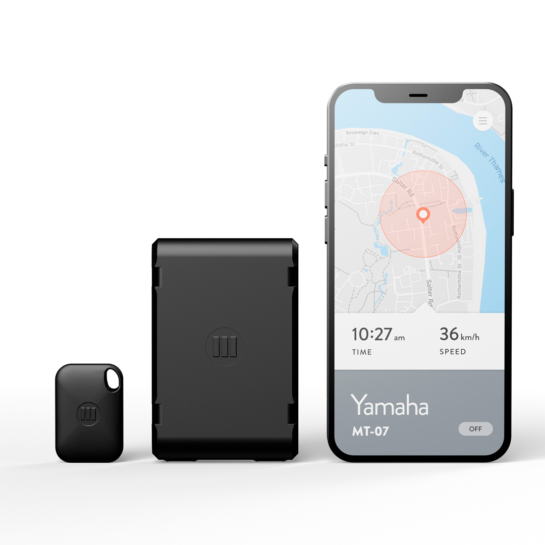 GeoRide 3 - Tracker GPS Moto - Alarme Moto Intelligente
