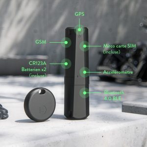 Monimoto le tracker GPS et clé Monimoto le tracker GPS et clé