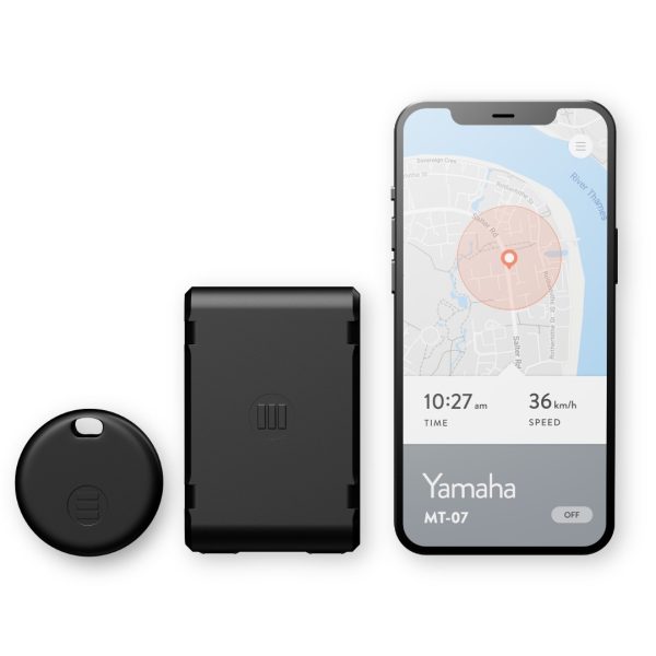 Dispositivo localizador GPS Monimoto y llave