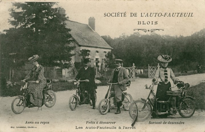 Marque de scooter Auto-Fauteuil de 1908