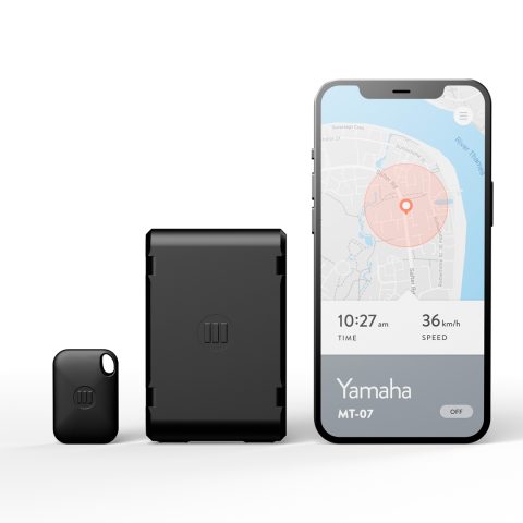 Monimoto GPS tracker und schlüssel