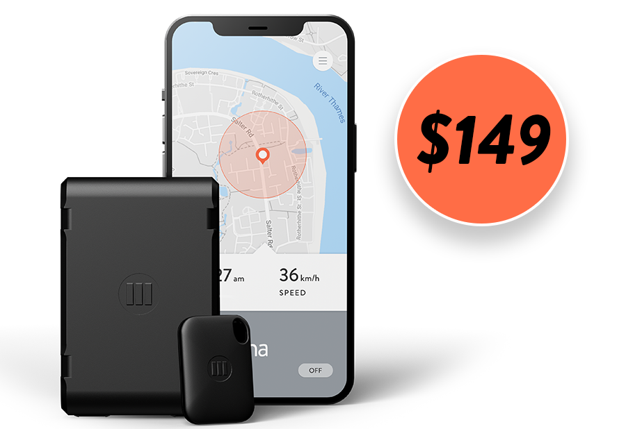 The Smart Motorcycle GPS Tracker - Monimoto US