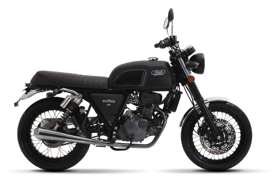Moto 125 Mash Black Seven de couleur noire