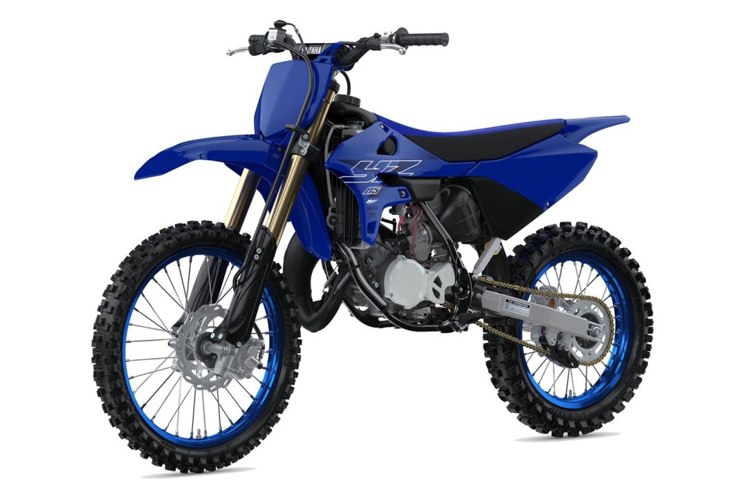 Moto cross Yamaha YZ85 bleue 2022