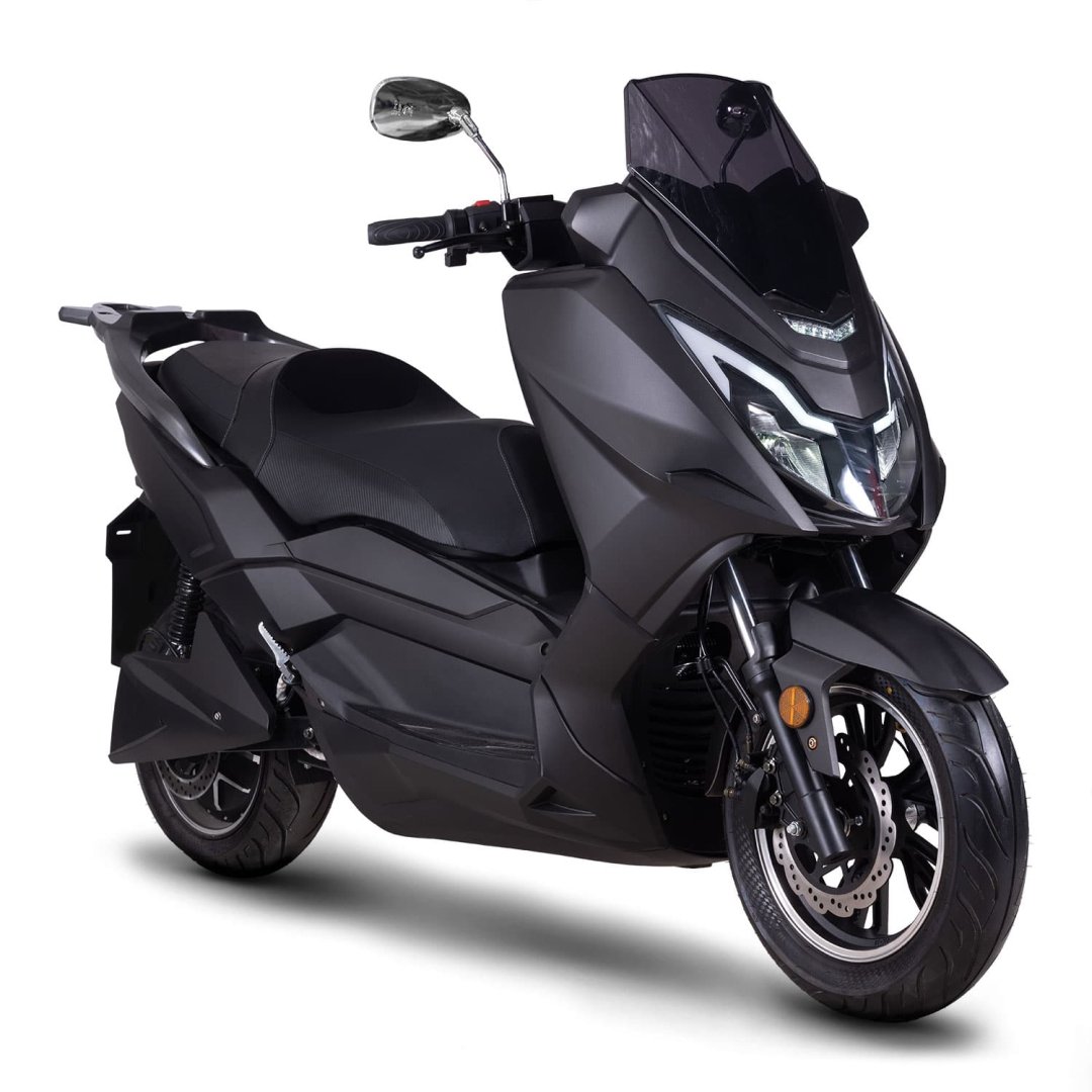 Scooter électrique Rider NG 125 de couleur noire