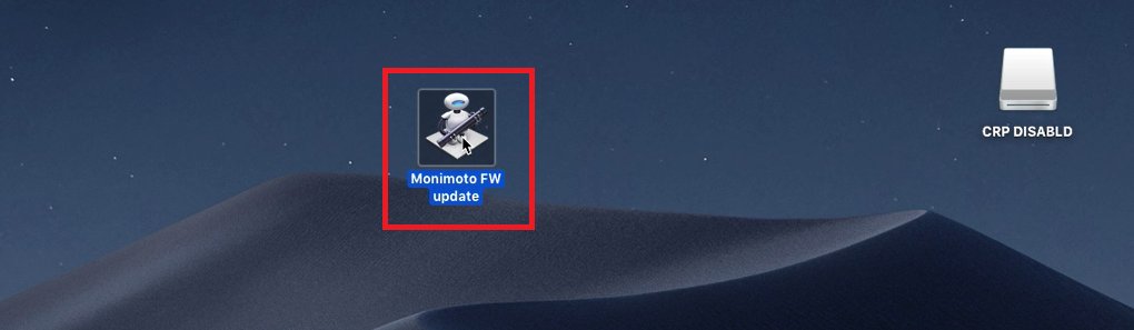Monimoto FW update MAC